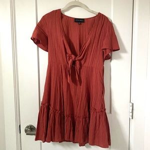 Cotton Candy LA Tie Front Dress